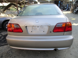 2000 HONDA CIVIC LX BEIGE 4DR 1.6L AT A16349